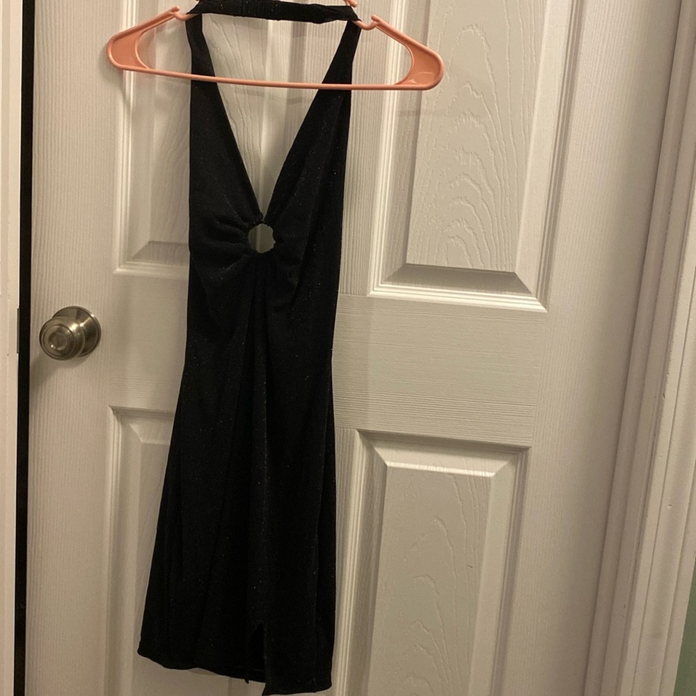 black dress